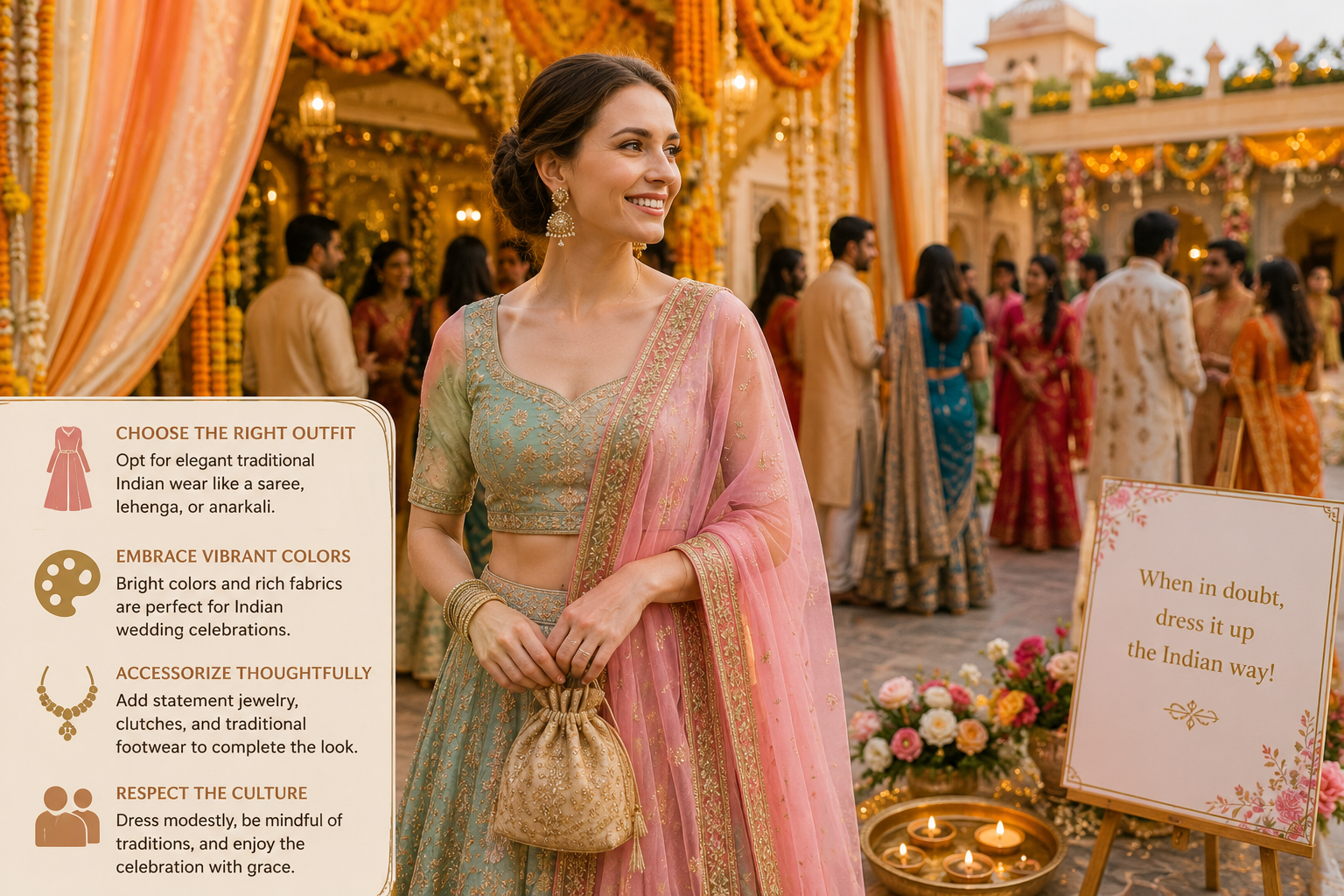 Complete Guide of how to Dress for an Indian Wedding as a Non-Indian G
