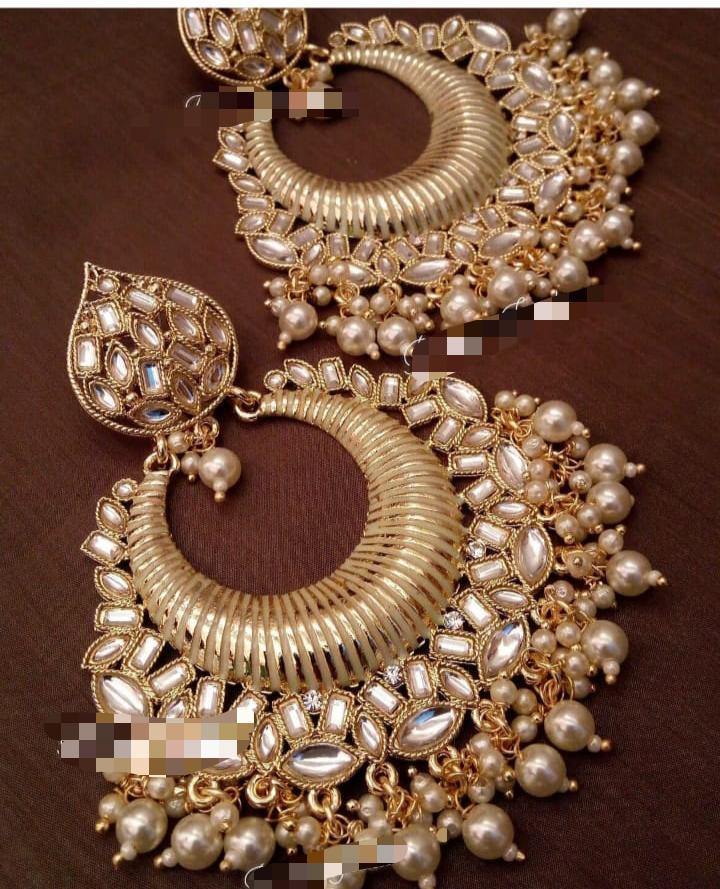 Gold Plated Earrings Pair - Glamourental