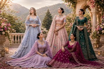 How to Choose the Right Bridal Lehenga Color for Your Skin Tone