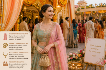 Complete Guide of how to Dress for an Indian Wedding as a Non-Indian Guest