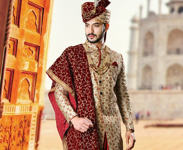 How to Accessorize Your Sherwani: Tips for Grooms