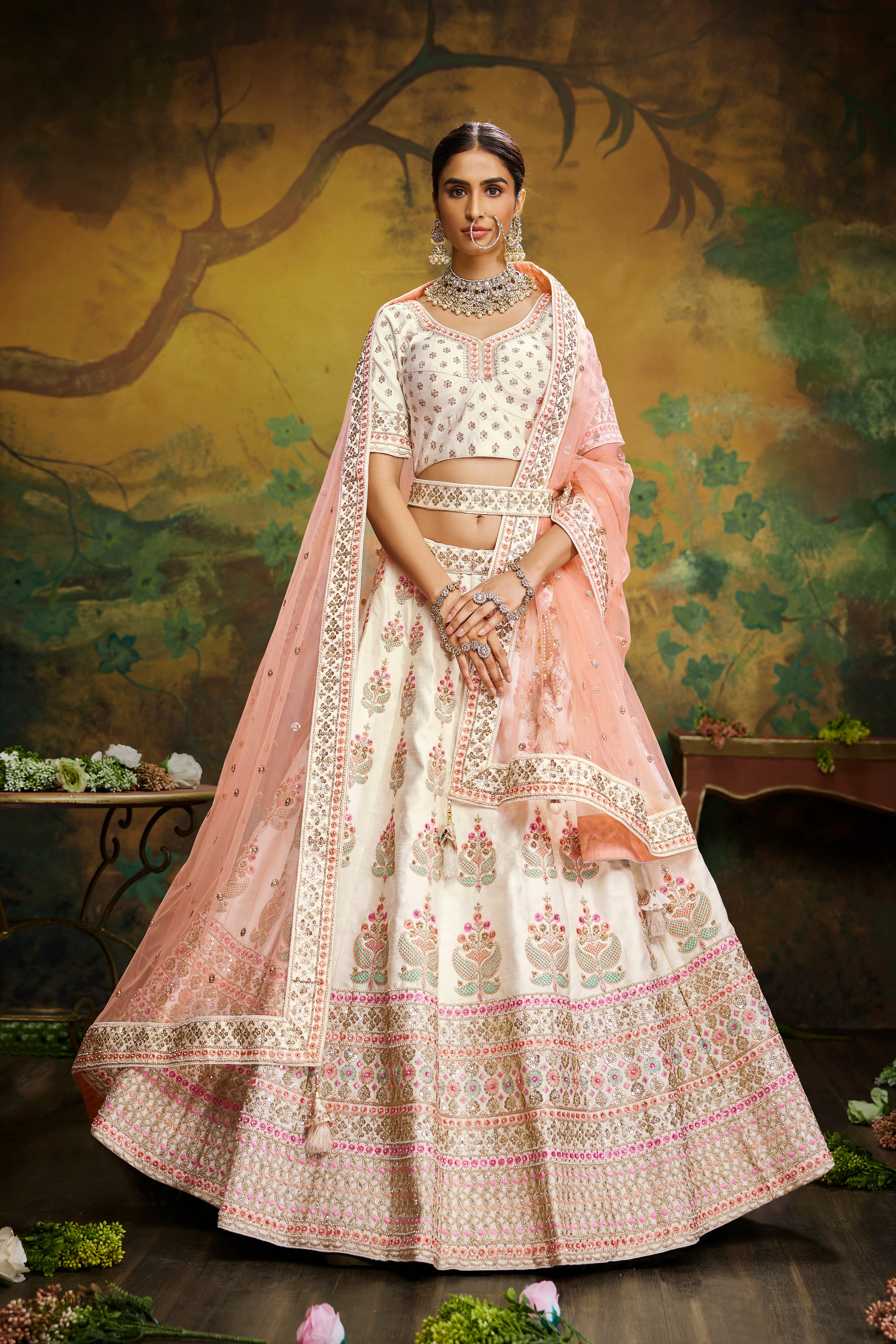 The fancier the wedding lehenga, the higher the cost goes, so why not just  rent it out? From bridal Kundan sets to designer lehengas, we… | Instagram