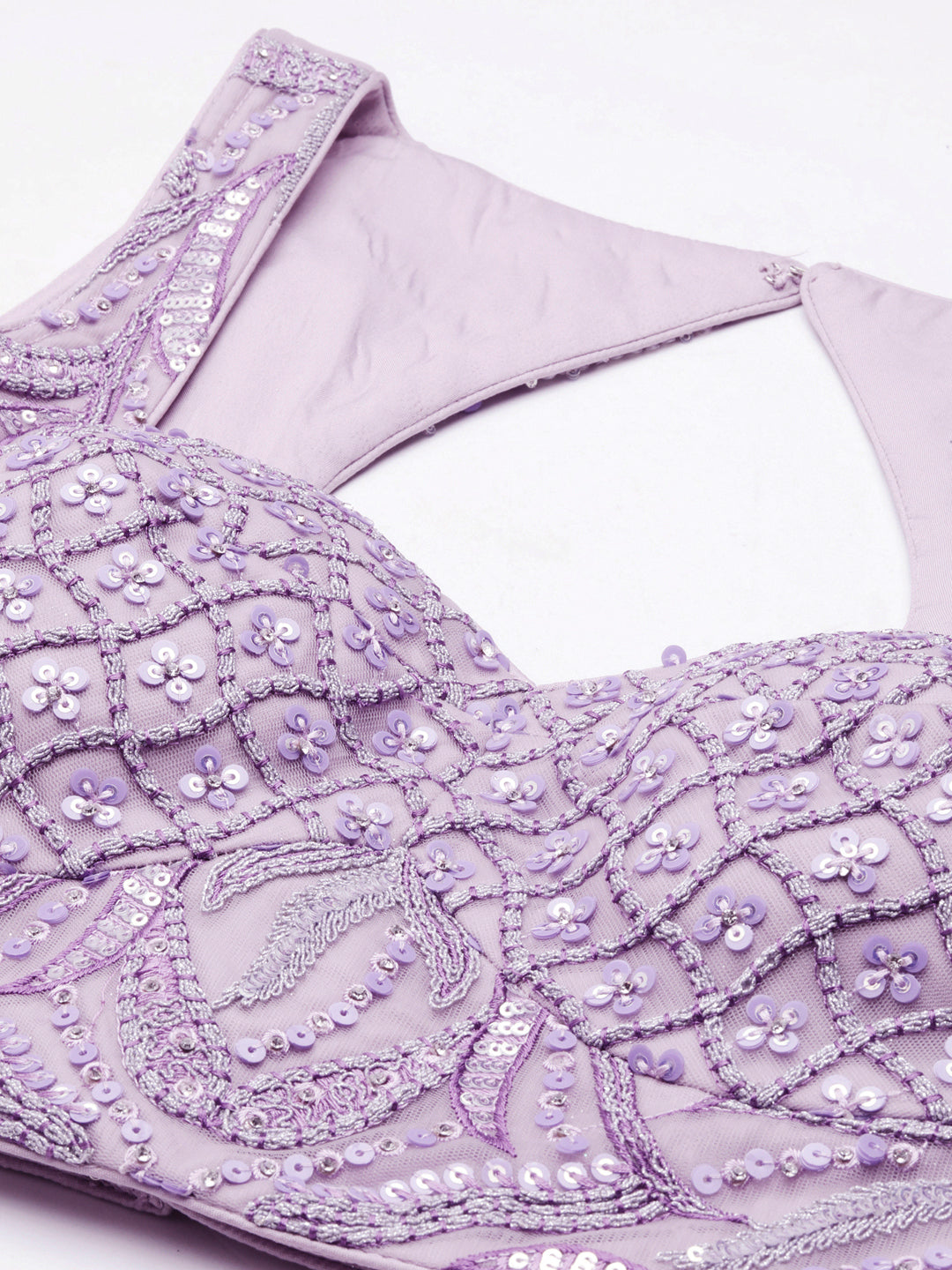 Lavender Blush-Colored Lehenga: Timeless Elegance for Every Celebration - Rent