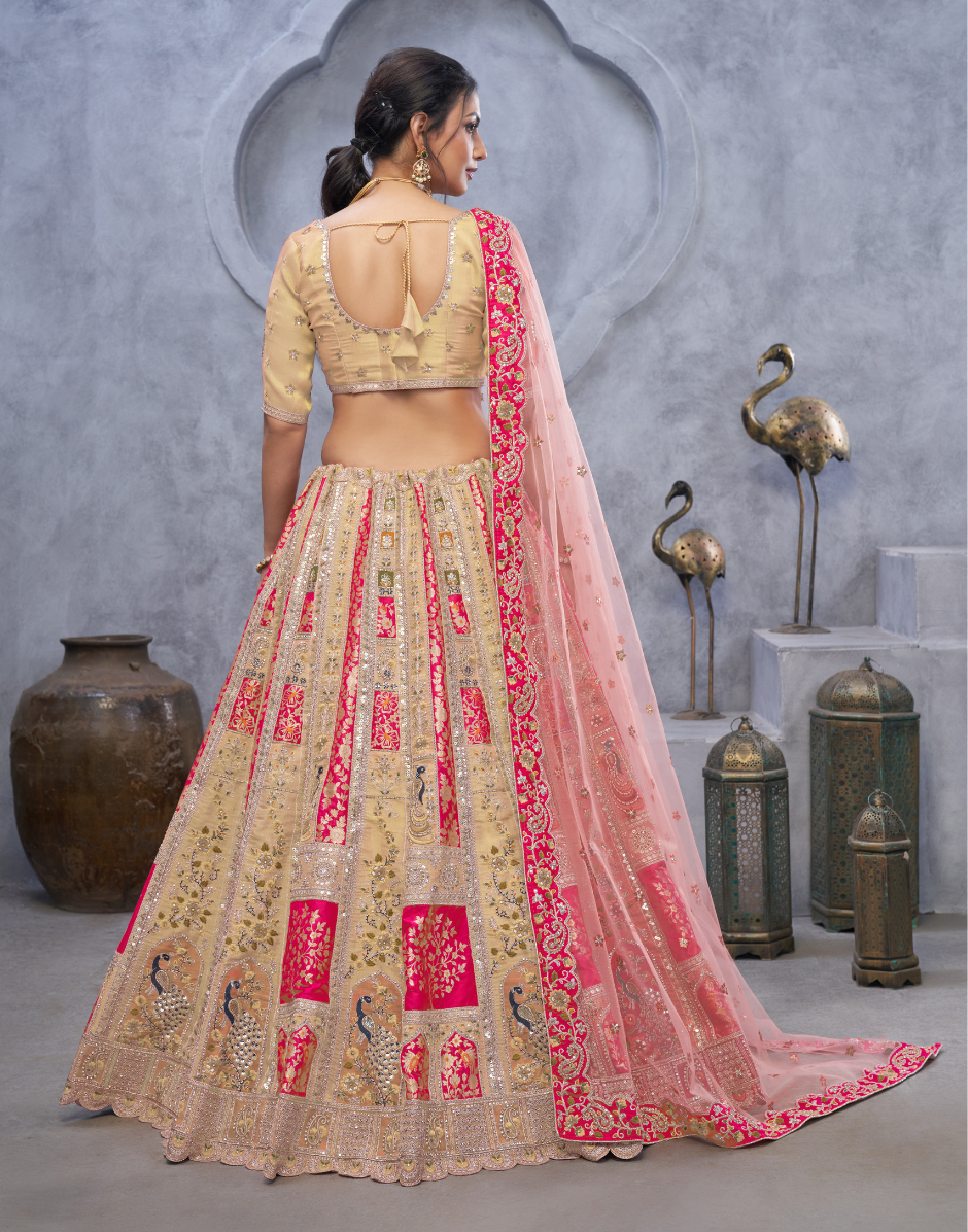 Radiant Authentic Bridal Silk Lehenga