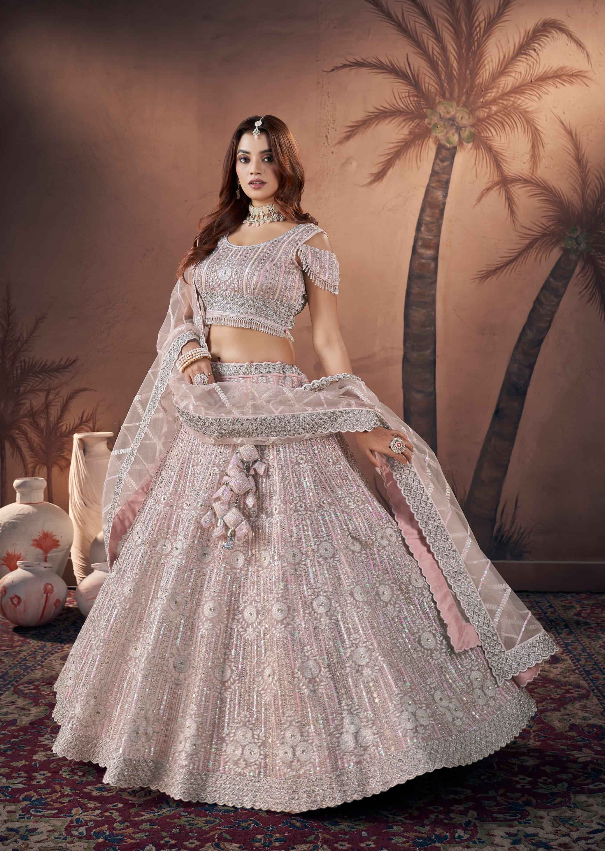 Bridal lehenga on shops rent