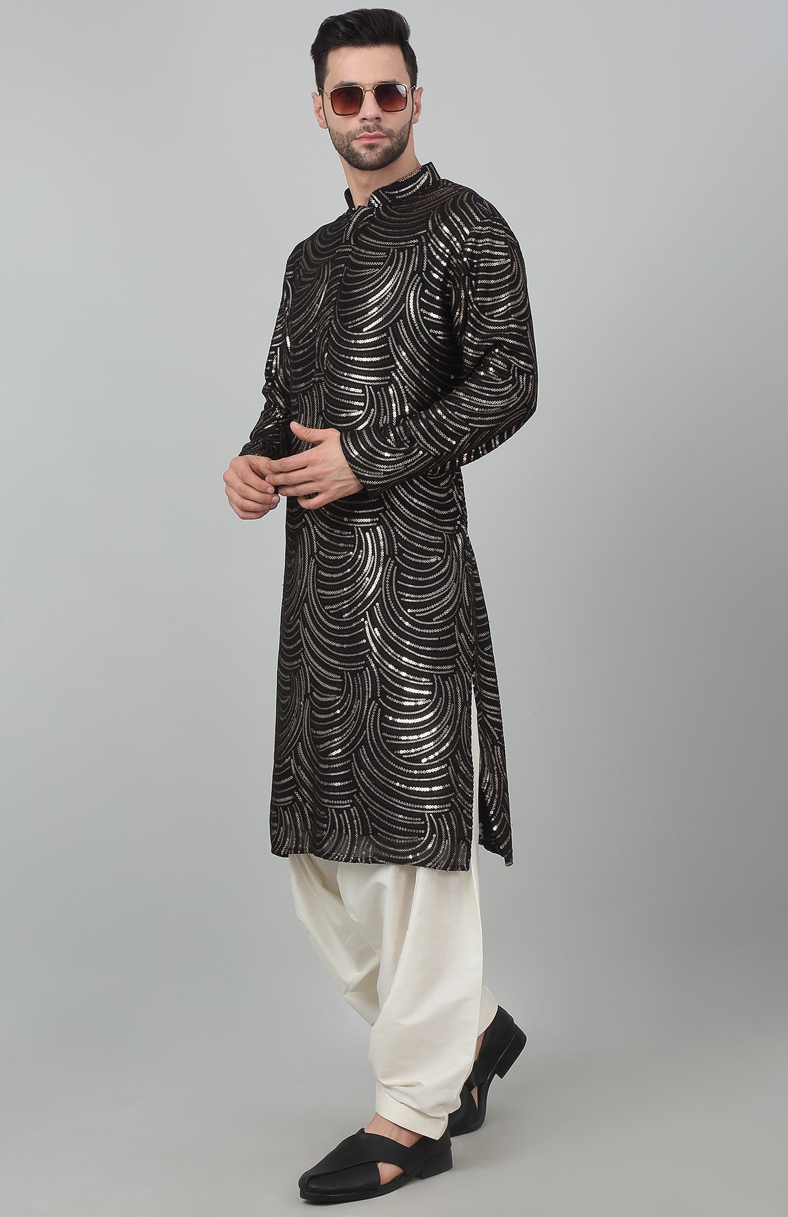 Chandramani Kurta Patiala Set - Rent