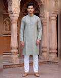 Contemporary Ethnic Kurta Set for Men_5