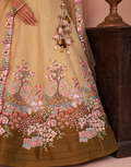 Dreamy Ombre Brown Net Sequins Lehenga Choli with Elegant Dupatta
_3