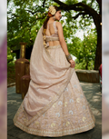 Elegant Sequin Work Lehenga Choli & Dupatta Wedding & Festive Wear_2