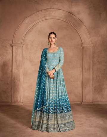 Embroidered_Elegance_Georgette_Dress_with_Embroidered_Net_Dupatta_2