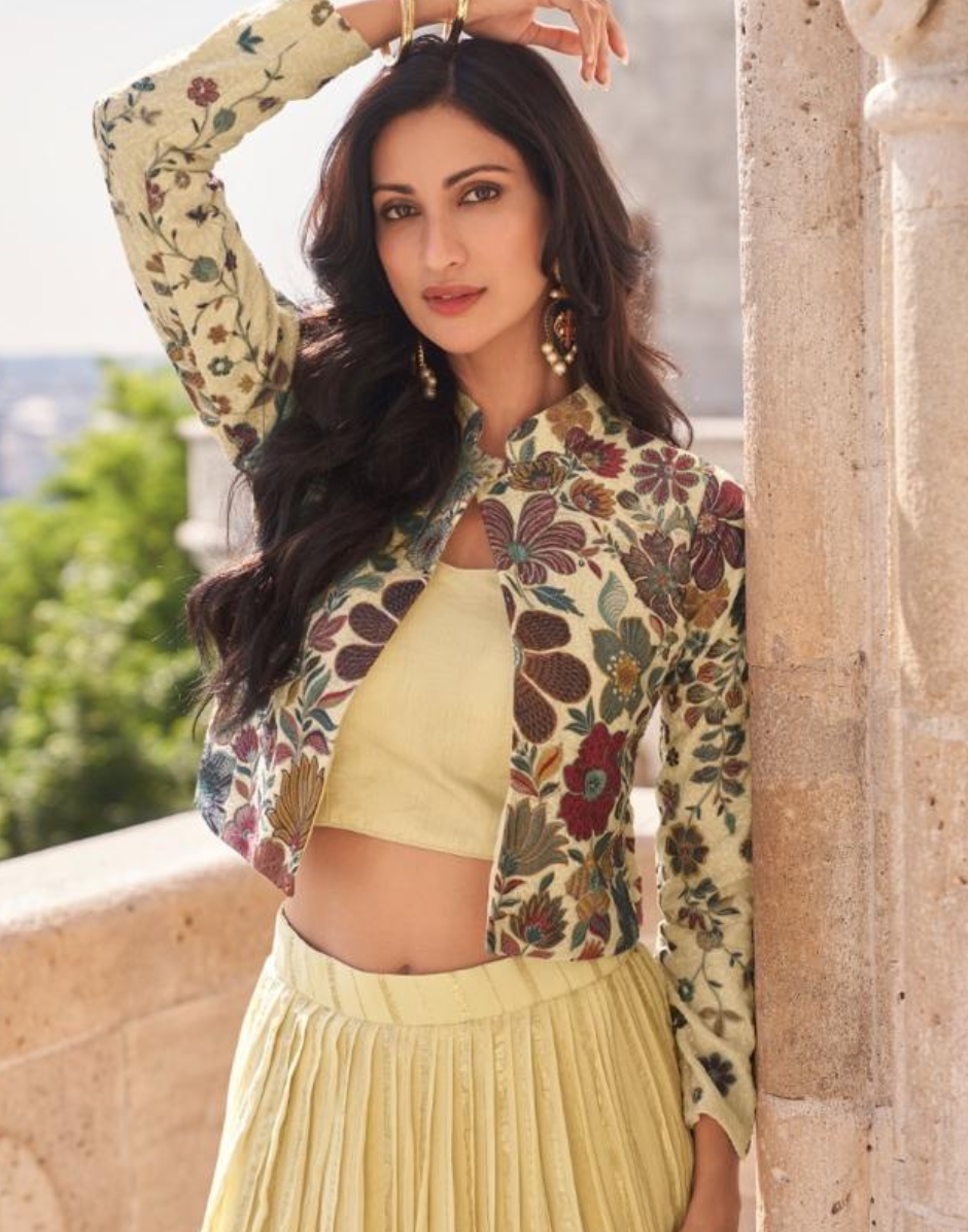 Embroidered Blouses For Skirts Floral Embroidered Blouse Jacket