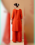 Graceful Crepe Embroidered Kurta Set with Pant & Dupatta - Buy_3