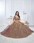 Graceful Embroidered and Embellished Bridal Lehengas_12