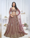 Graceful Embroidered and Embellished Bridal Lehengas_16