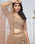 Graceful Embroidered and Embellished Bridal Lehengas_9