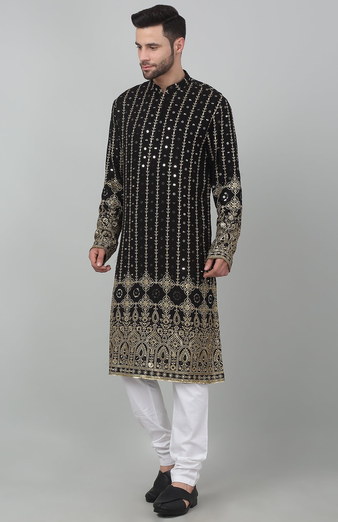 Jahanuma Embroidered  Kurta Set - Rent_5