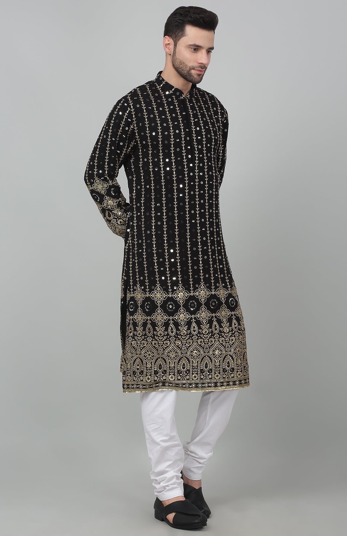 Jahanuma Embroidered  Kurta Set - Rent_6