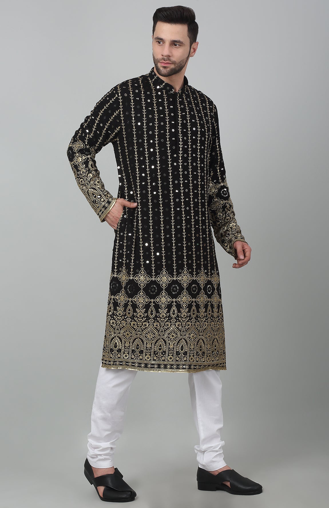 Jahanuma Embroidered  Kurta Set - Rent_7