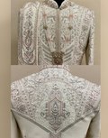 Majestic Fawn Sherwani Set with Intricate Embroidery & Hand Embellishments_1