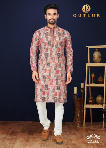 Majestic Fusion Kurta Pajama Set