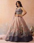Majestic Net Sequins Embroidered Lehenga Set for Wedding, Reception & Party Wear_7