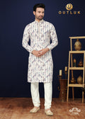 Multicolour Royal Silk Kurta_1