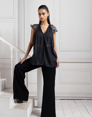 Noir Elegance Co-Ord Set