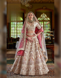 Premium Art Silk Embroidered Lehenga Choli with Embellishments and Net Dupatta Wedding & Party Look - Buy_3
