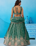 Premium Tissue Beads & Sequins Work Lehenga Choli Set with Designer Dupatta_2