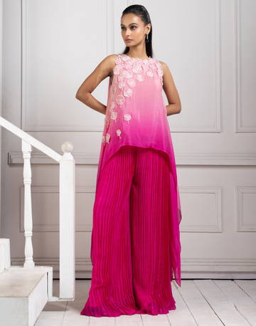 Rosy Cascade Asymmetric Set