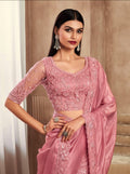 Sarvaratna Baby Pink Saree_1