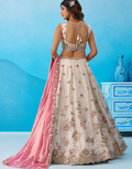 Shimmering Tissue Sequins Embroidered Lehenga Set Perfect for Party & Wedding Wear_2