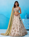 Shimmering Tissue Sequins Embroidered Lehenga Set Perfect for Party & Wedding Wear_7