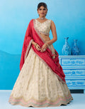 Sparkling Tissue Sequins Embroidered Lehenga Set Perfect for Weddings & Celebrations_6
