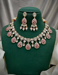 Traditional Real Kundan Set Brass Necklace with Earrings & Carat Plated Perfection - Buy_2