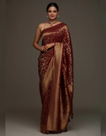 Traditional Woven Jacquard Saree with Designer Pallu Graceful Attire for Festive Occasions
