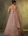 Trendy Net Fabric Lehenga Choli with Heavy Sequins Embroidery & Dupatta - Buy_1