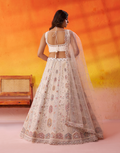 Trendy Net Fabric Lehenga Choli with Heavy Sequins Embroidery & Dupatta - Buy_4