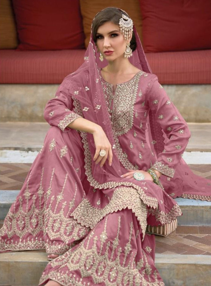 Classy & Elegant Anarkali Set - RENT