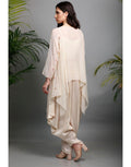 Rent Ivory A Cut Top & Dhoti-Women-Glamourental