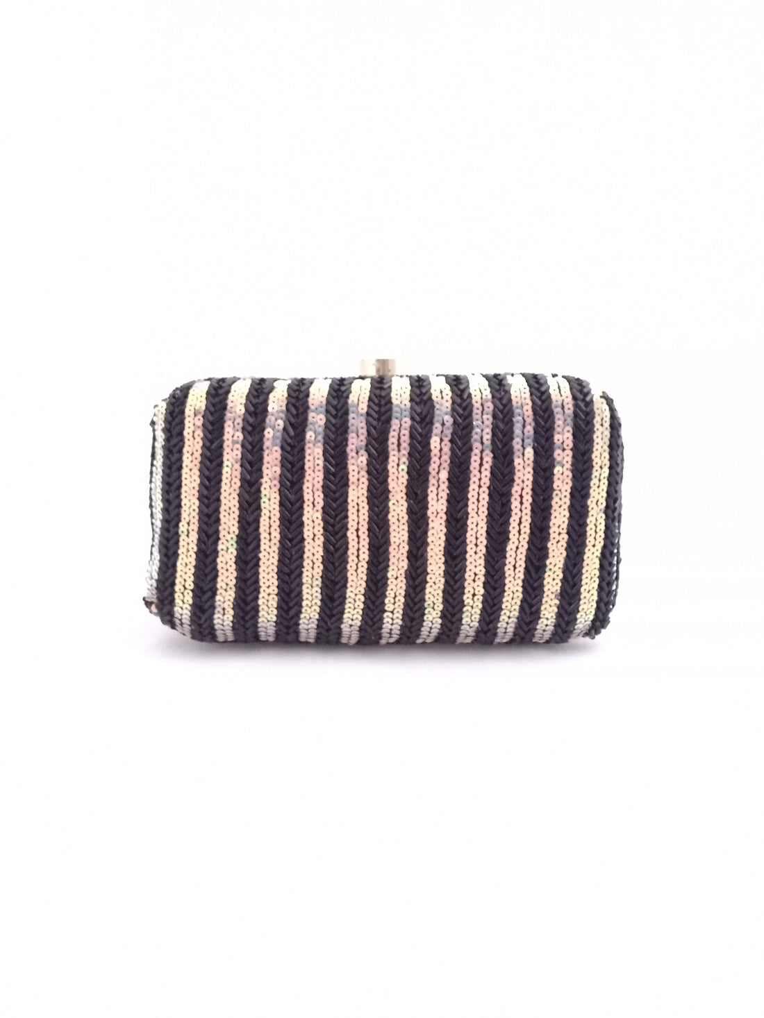 Black rainbow Sequin Clutch - Rent