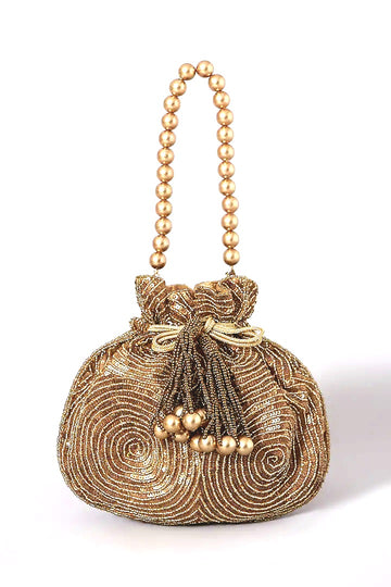 Antique Gold Matka Potli - Rent