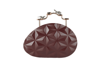 Burgundy Prism-Clutch-Glamourental