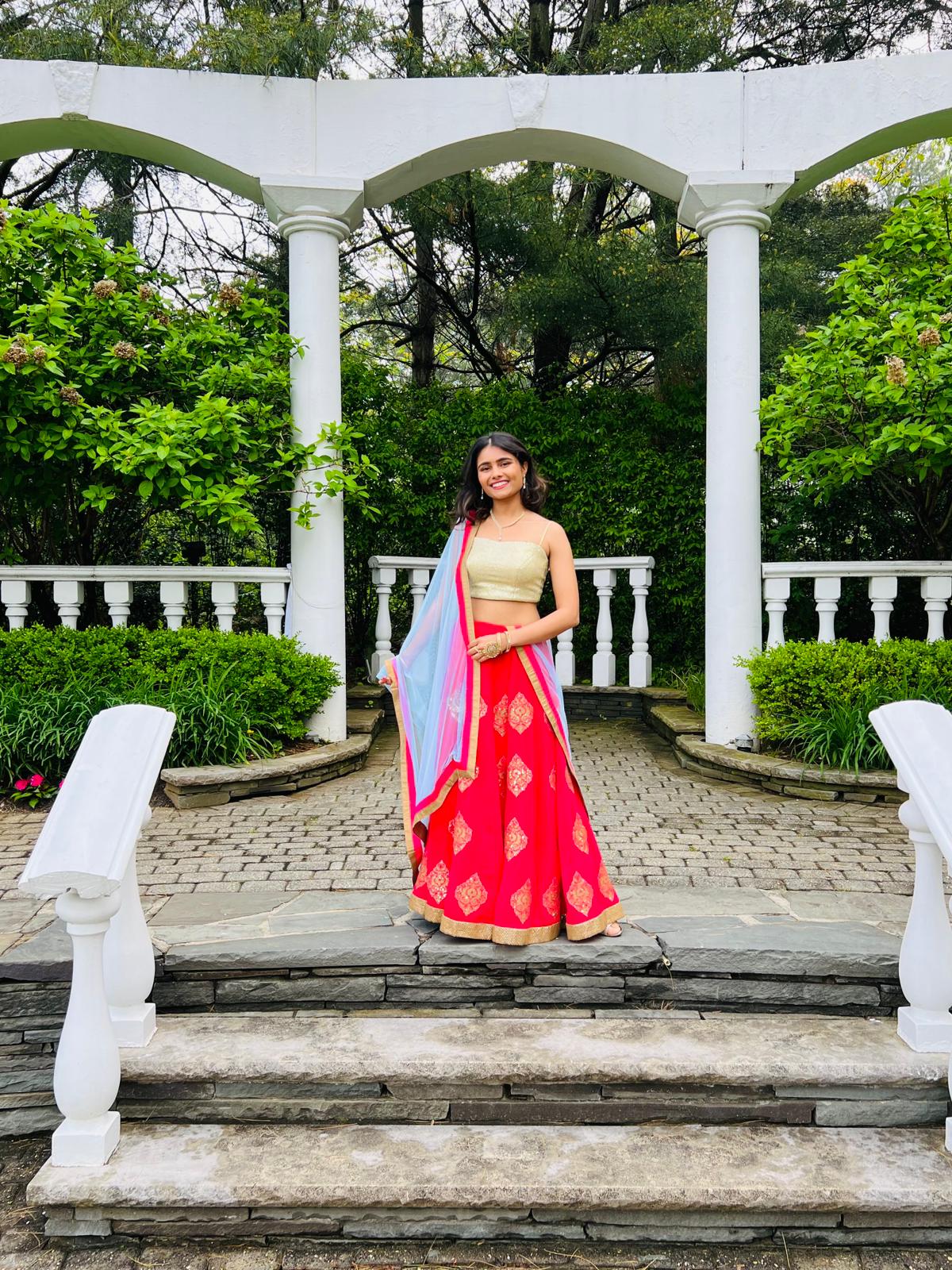 How to Dress in a Ghagra Choli (Indian Dress): 13 Steps