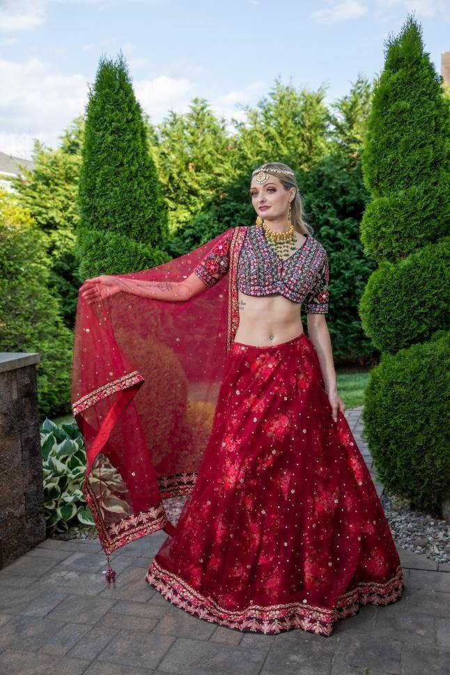 Best Mode Bridal Red Color Latest Lehenga Design 2021