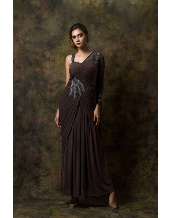 Rent Drape Saree Gown-Women-Glamourental