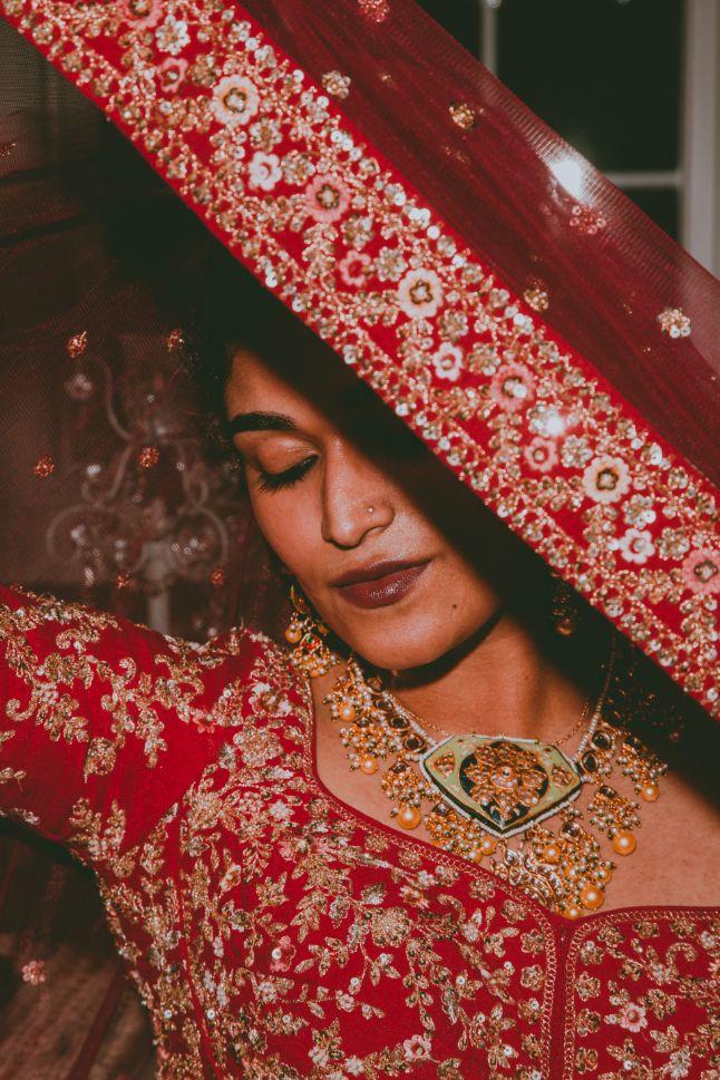 Dark Pink Bridal Lehenga Choli for Wedding - Rent
