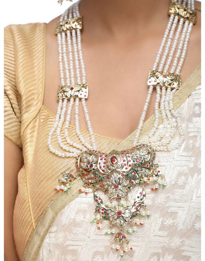 Jadau Necklace Set-Accessories-Glamourental