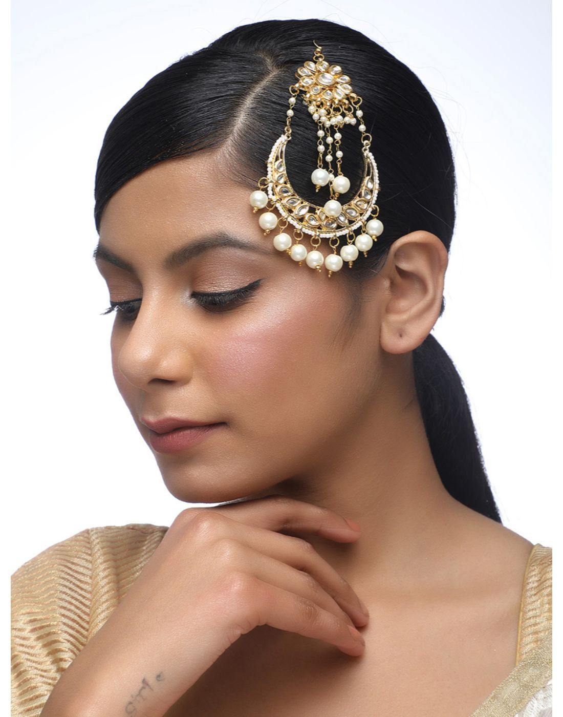 Cz Jhumar, Pakistani Jewellery, Ad Passa, Pakistani Jewelry, Passa, Side  Tikka, Jhumar, Jhoomar, Jhoomar by Asp Fashion - Etsy Israel