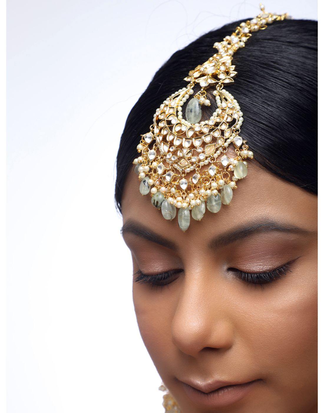 Kundan Tikka-Accessories-Glamourental